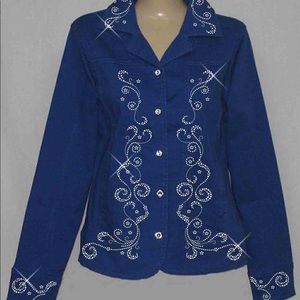 Women’s and Plus Size Royal Blue Jackets
